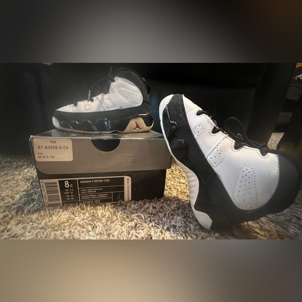 Nike Air Jordan 9 Retro Space Jam shoes sz 8c